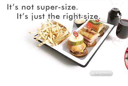 Try three Minnies sandwiches for $8.75.